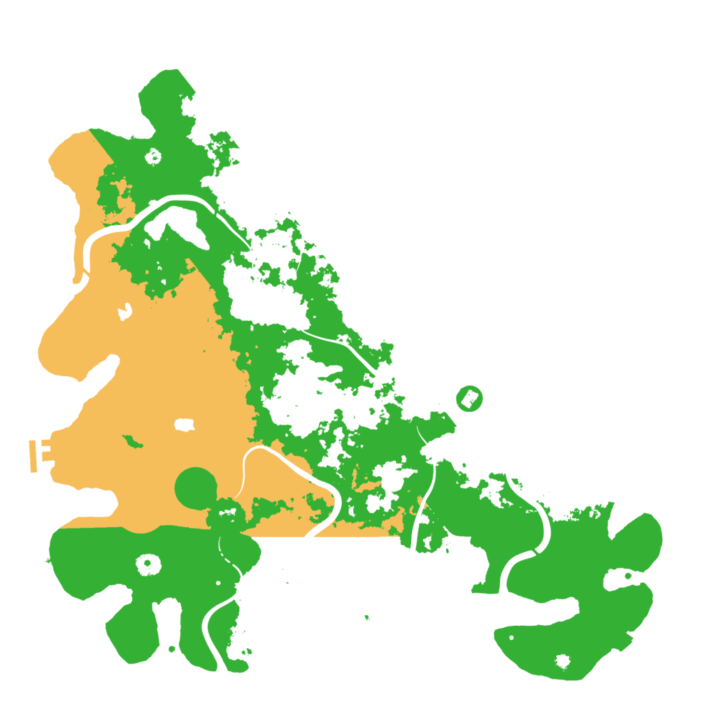 Biome Rust Map: Procedural Map, Size: 4500, Seed: 19882503