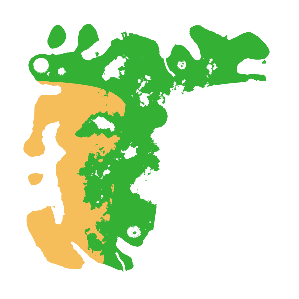 Biome Rust Map: Procedural Map, Size: 3500, Seed: 744