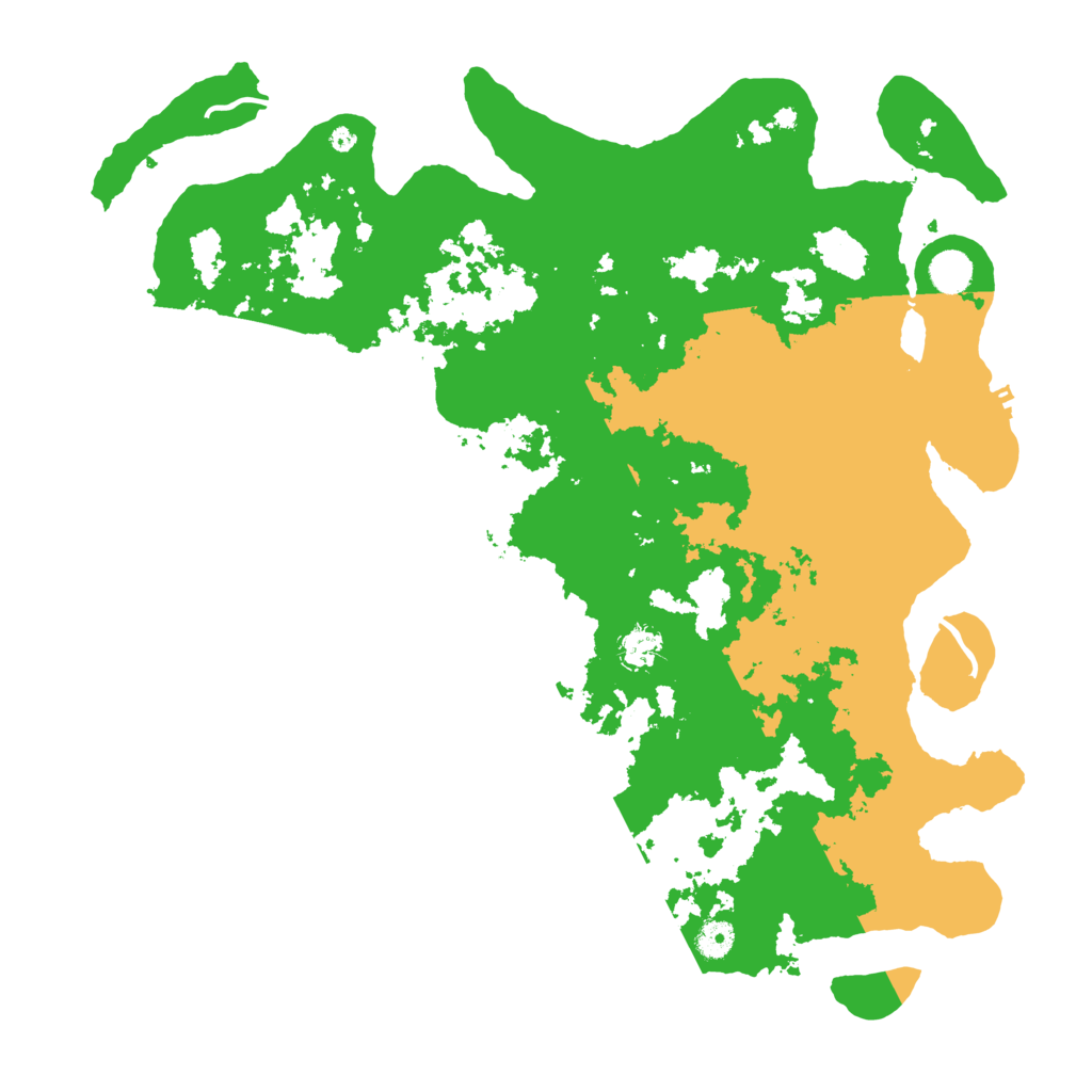 Biome Rust Map: Procedural Map, Size: 4500, Seed: 1759174113