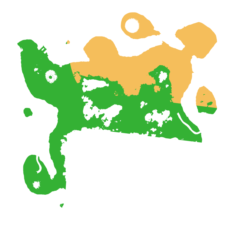 Biome Rust Map: Procedural Map, Size: 3000, Seed: 2017363765