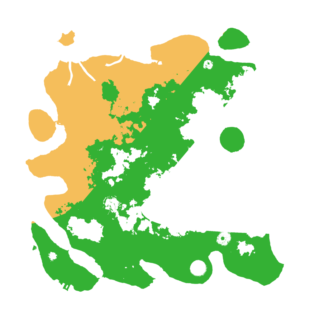Biome Rust Map: Procedural Map, Size: 3500, Seed: 1224288686