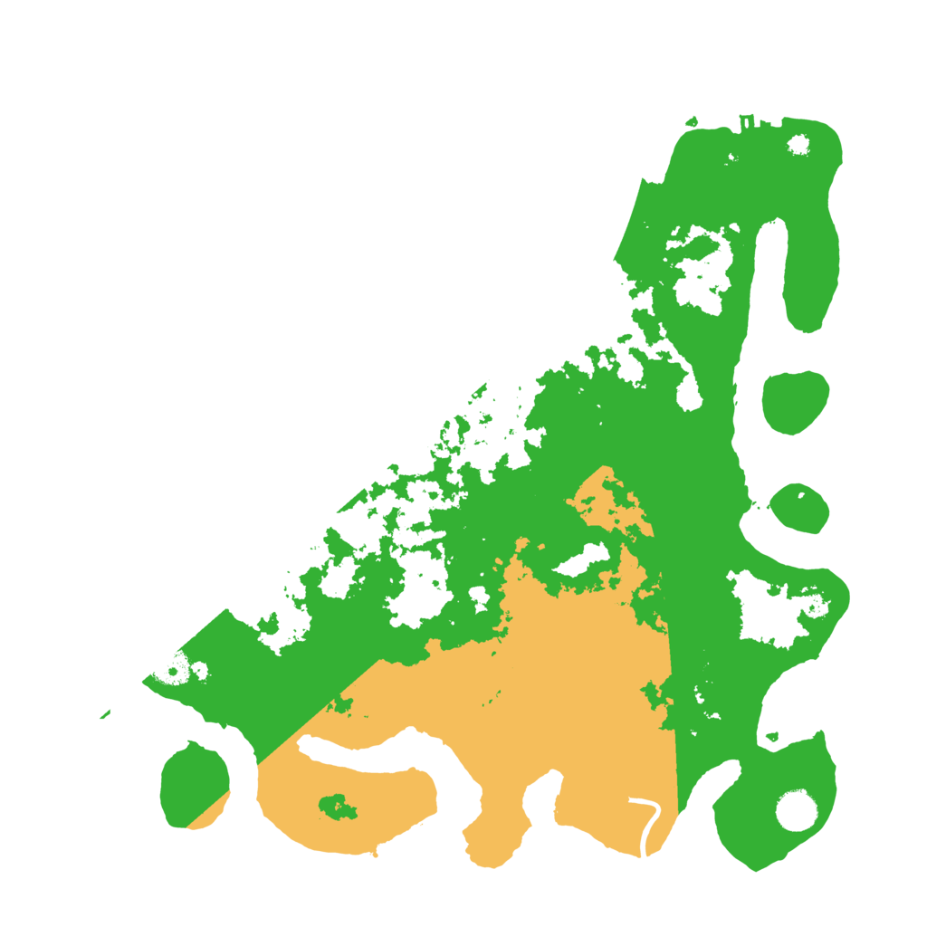 Biome Rust Map: Procedural Map, Size: 4000, Seed: 32858