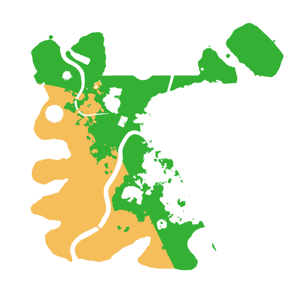 Biome Rust Map: Procedural Map, Size: 3000, Seed: 1355873367