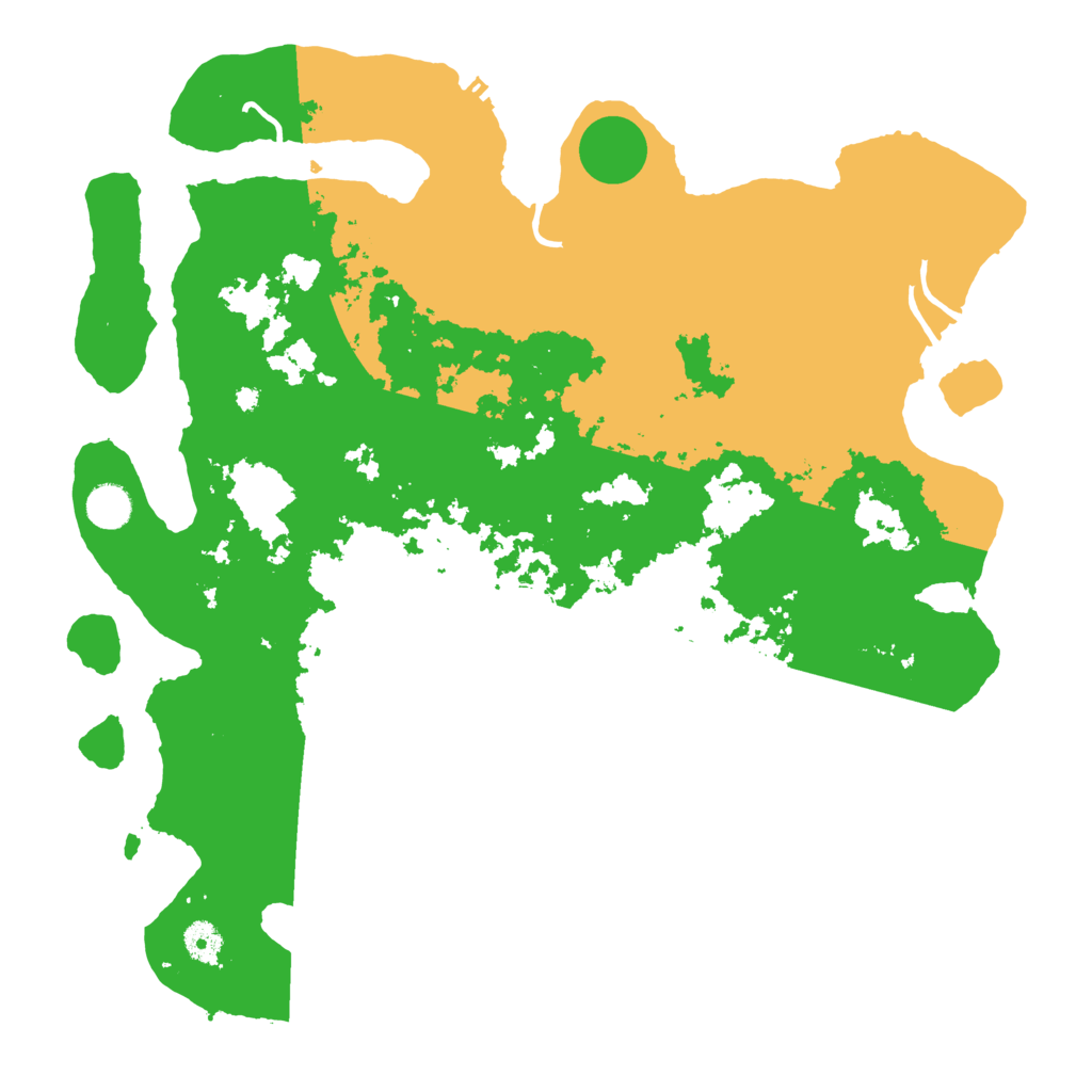 Biome Rust Map: Procedural Map, Size: 4250, Seed: 117664614