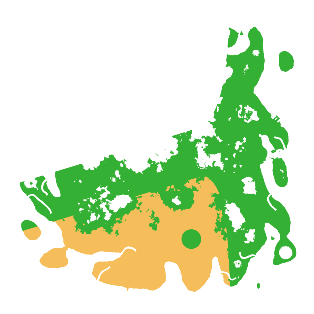 Biome Rust Map: Procedural Map, Size: 4250, Seed: 16982