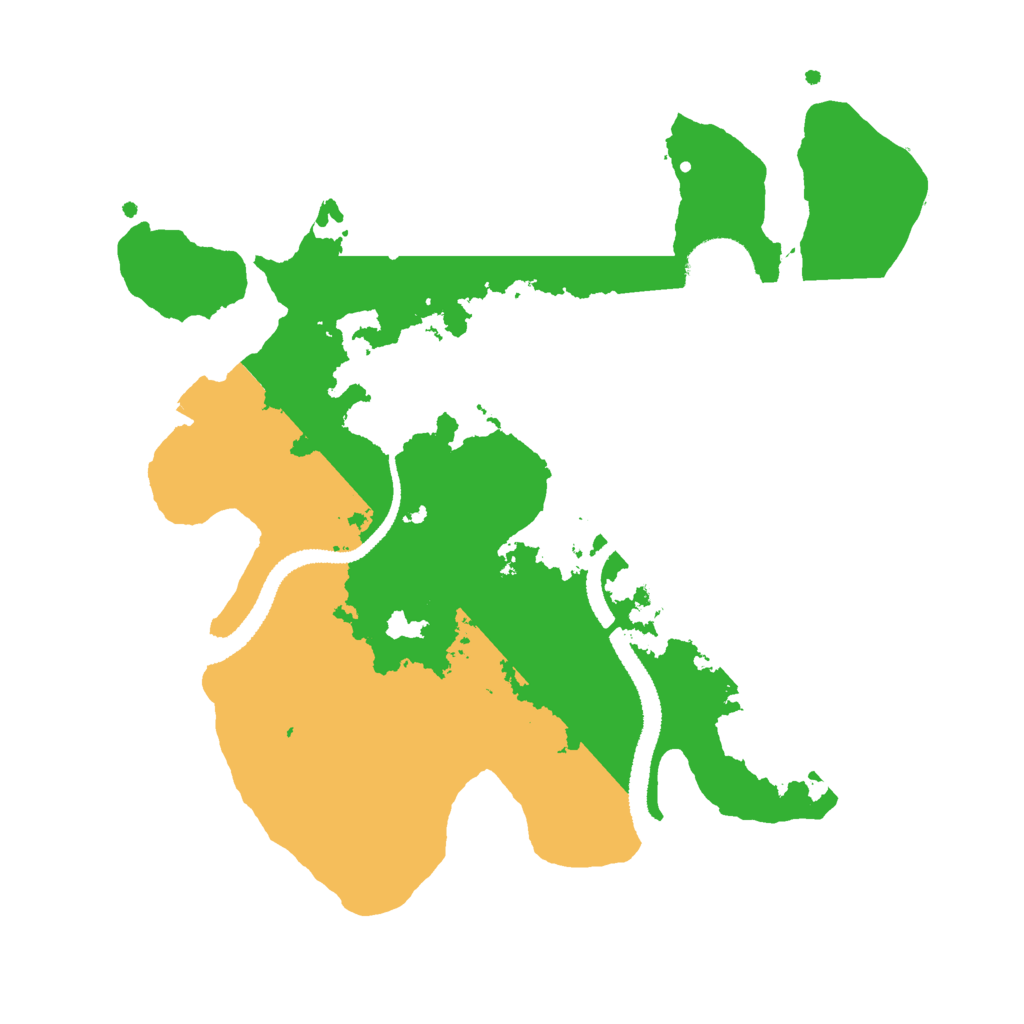 Biome Rust Map: Procedural Map, Size: 2700, Seed: 60430