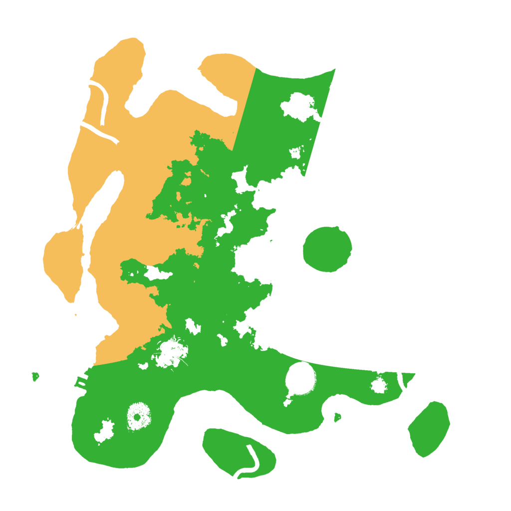 Biome Rust Map: Procedural Map, Size: 3000, Seed: 669822188