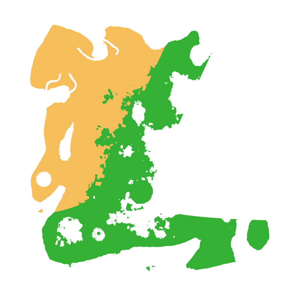 Biome Rust Map: Procedural Map, Size: 3500, Seed: 84088144