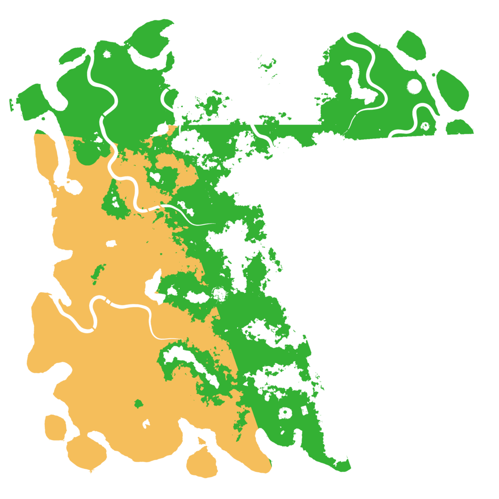 Biome Rust Map: Procedural Map, Size: 6000, Seed: 115896859