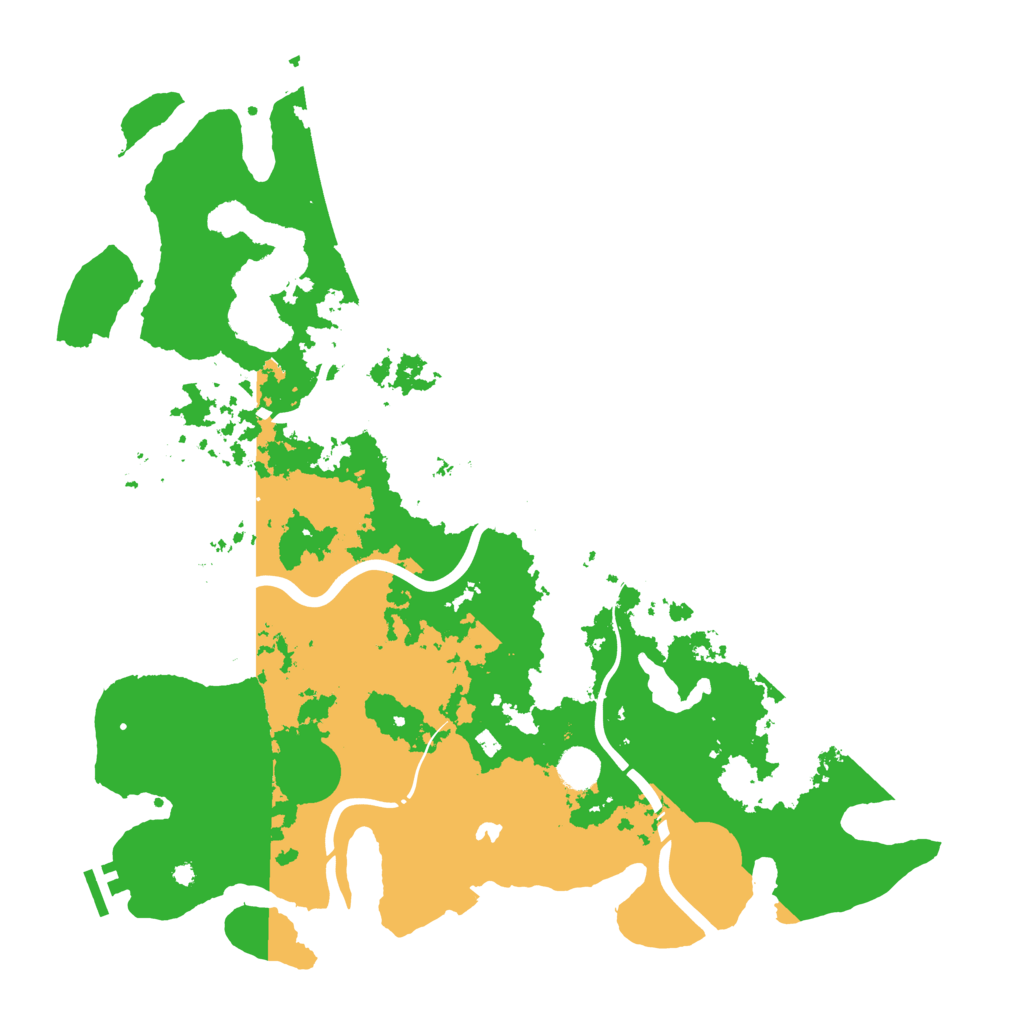 Biome Rust Map: Procedural Map, Size: 4300, Seed: 821714368