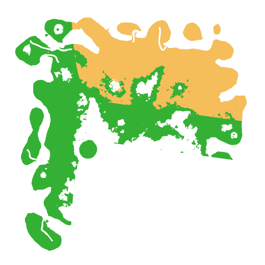 Biome Rust Map: Procedural Map, Size: 4000, Seed: 254254