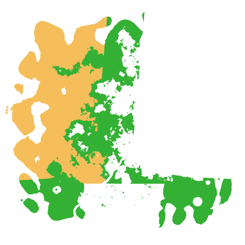 Biome Rust Map: Procedural Map, Size: 4600, Seed: 91885035