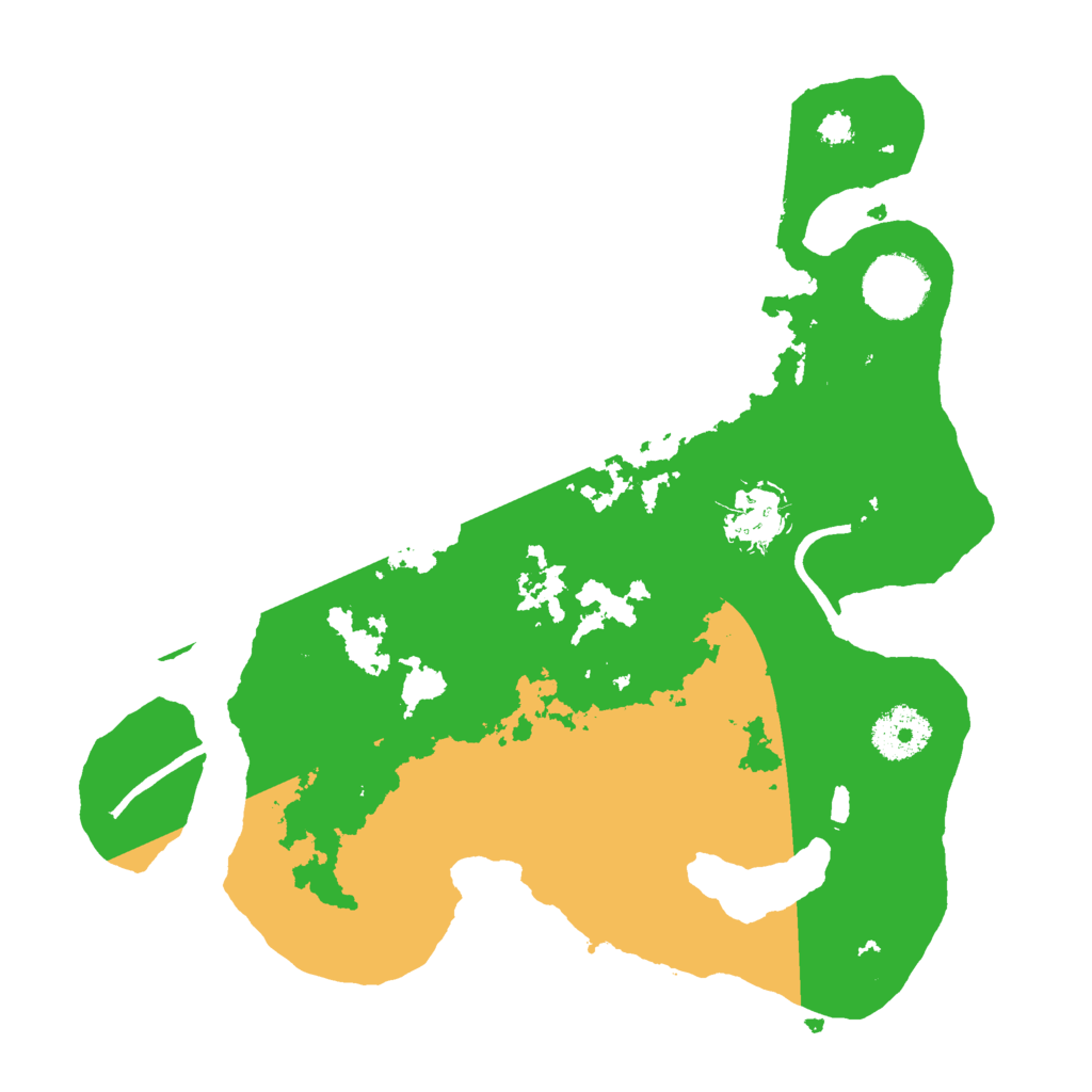 Biome Rust Map: Procedural Map, Size: 3000, Seed: 296842119