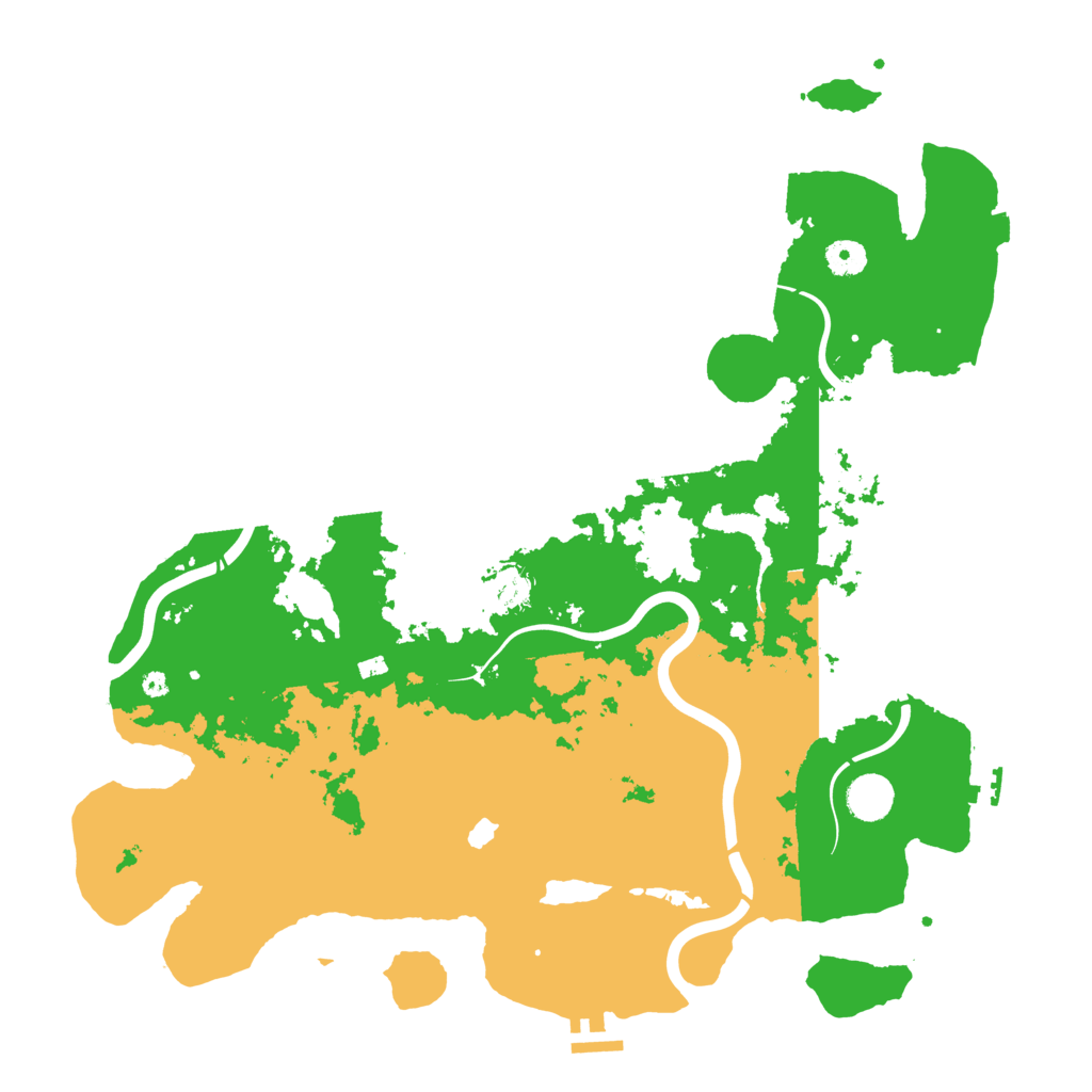 Biome Rust Map: Procedural Map, Size: 4250, Seed: 1737645280
