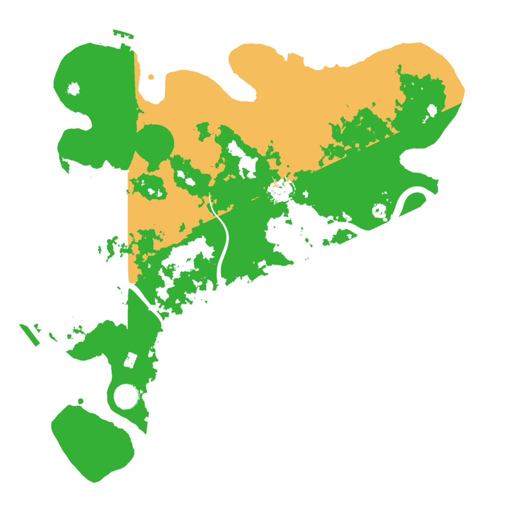 Biome Rust Map: Procedural Map, Size: 3600, Seed: 1498772585