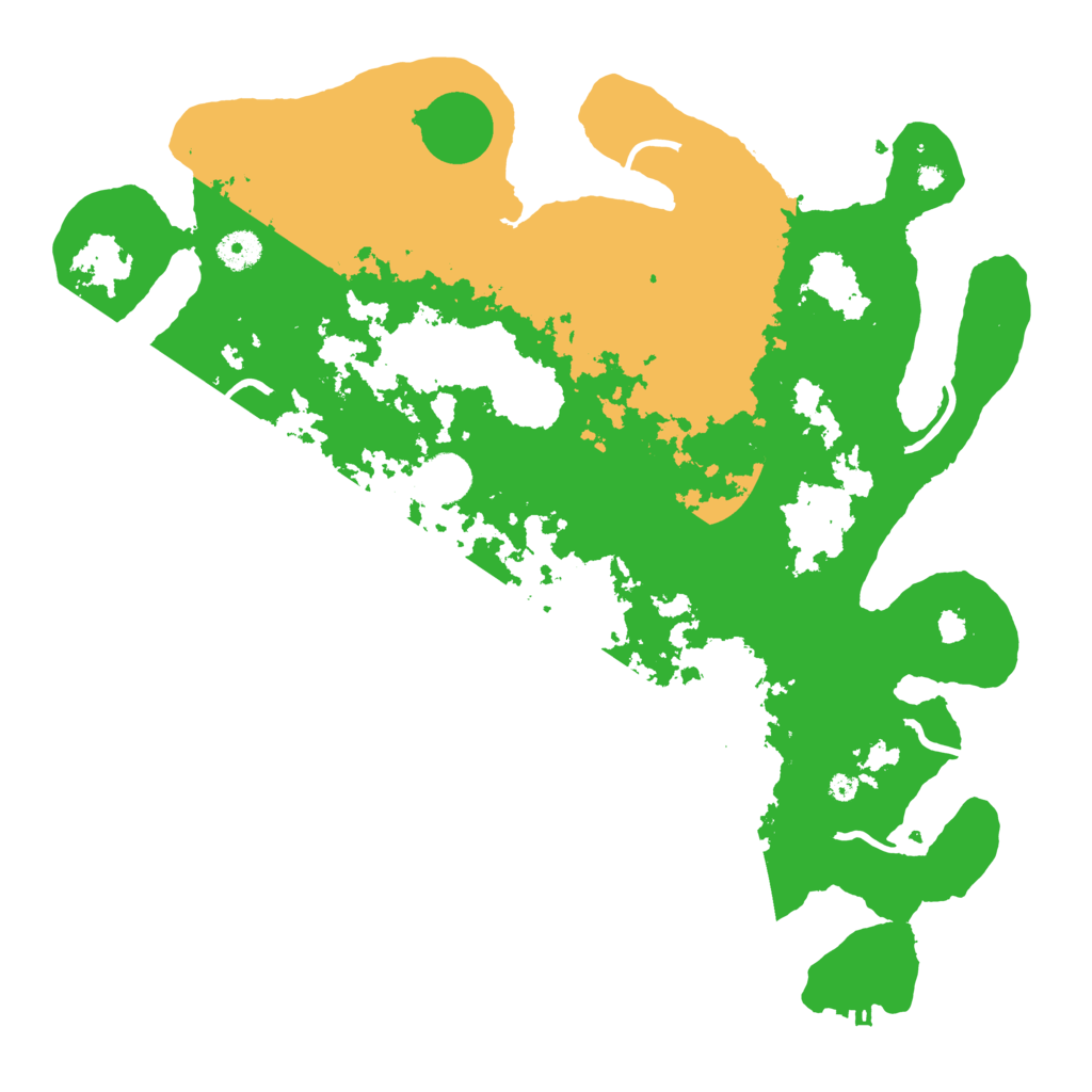 Biome Rust Map: Procedural Map, Size: 4000, Seed: 1270315776