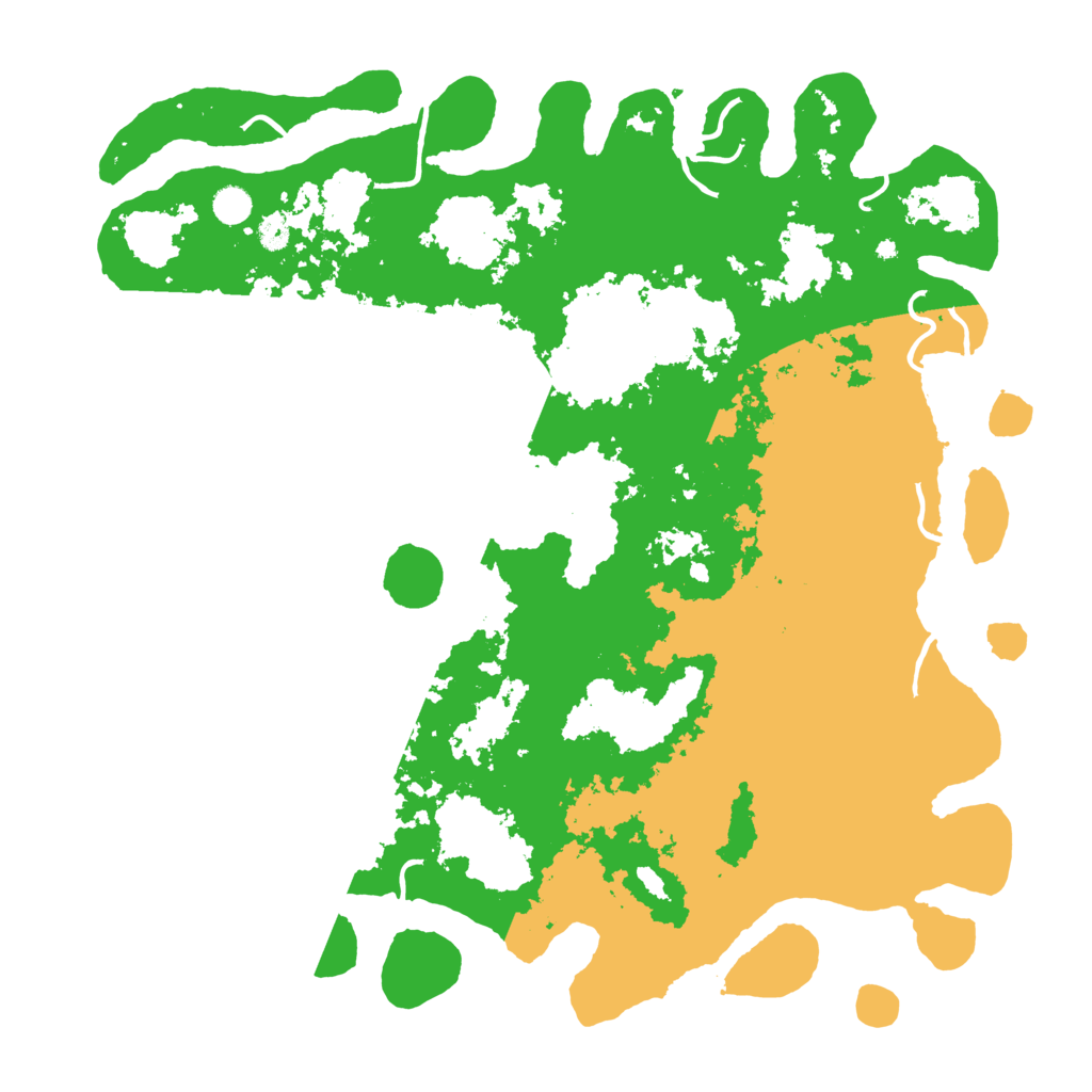 Biome Rust Map: Procedural Map, Size: 5000, Seed: 747993907