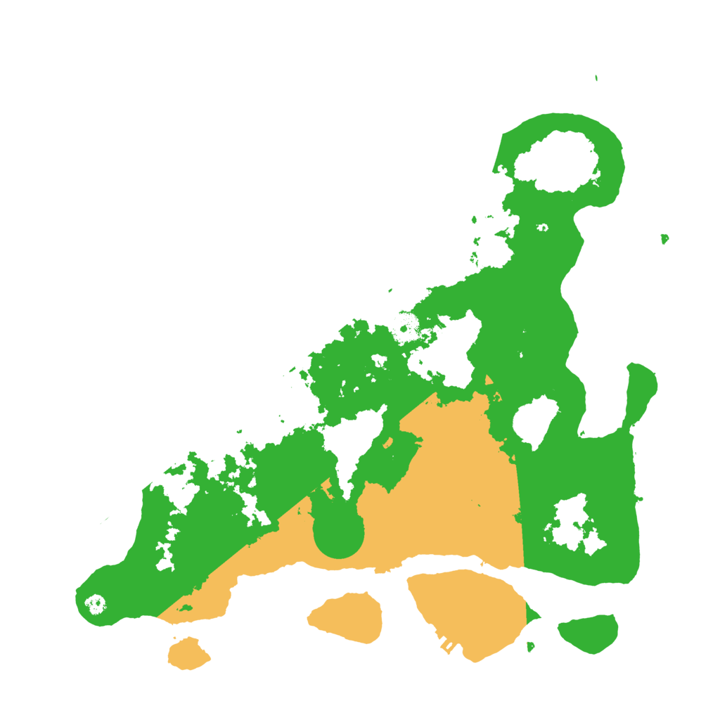 Biome Rust Map: Procedural Map, Size: 3750, Seed: 45913831