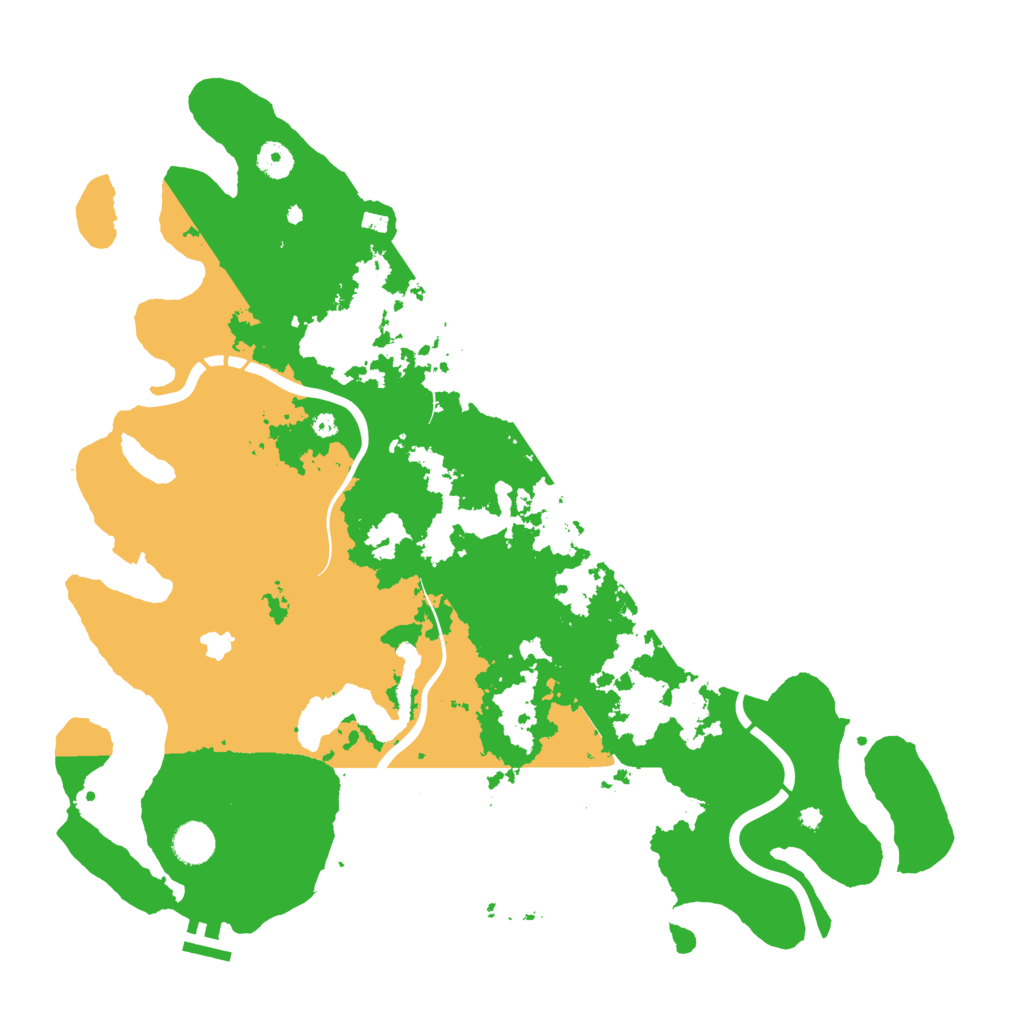 Biome Rust Map: Procedural Map, Size: 4250, Seed: 2035711567