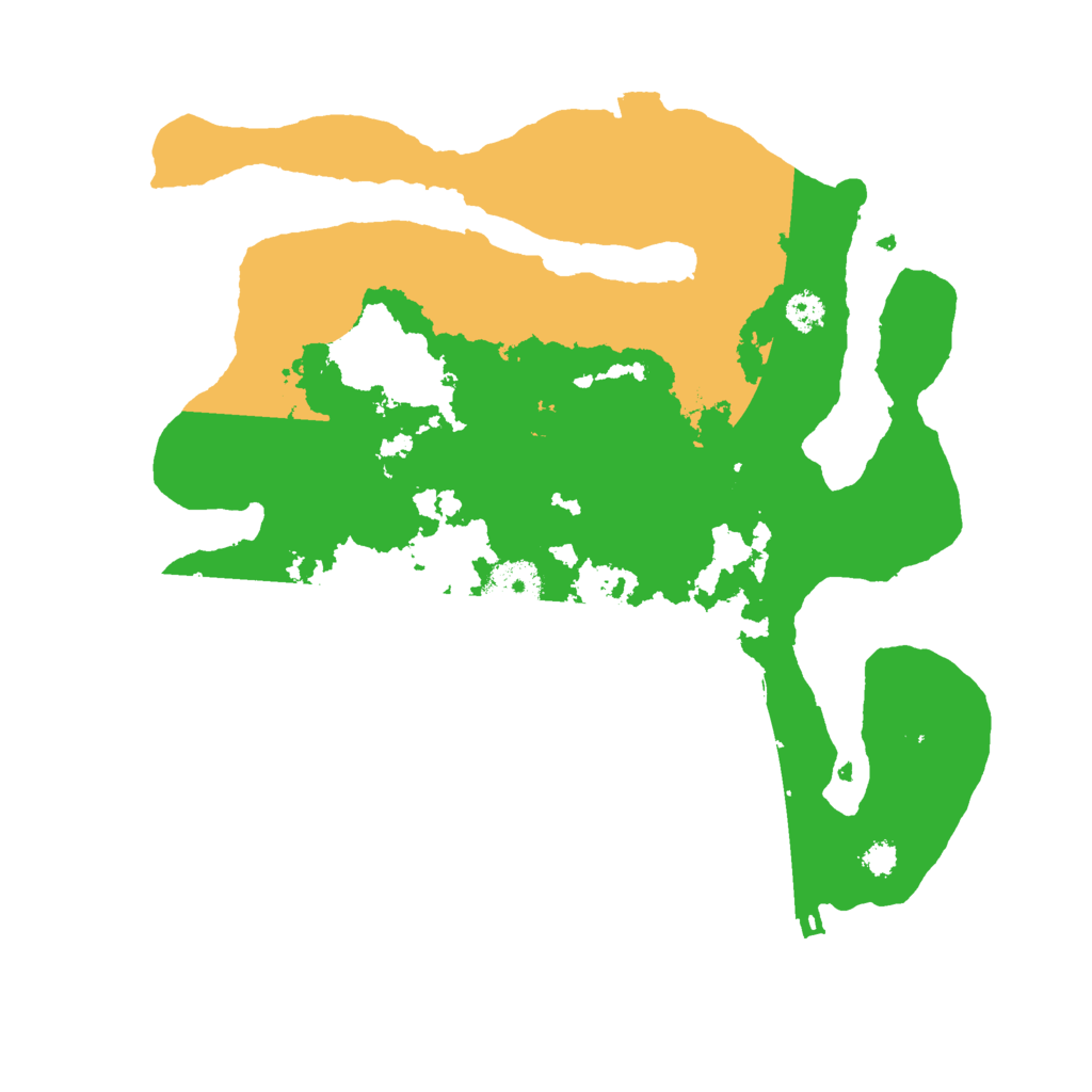 Biome Rust Map: Procedural Map, Size: 3000, Seed: 240223