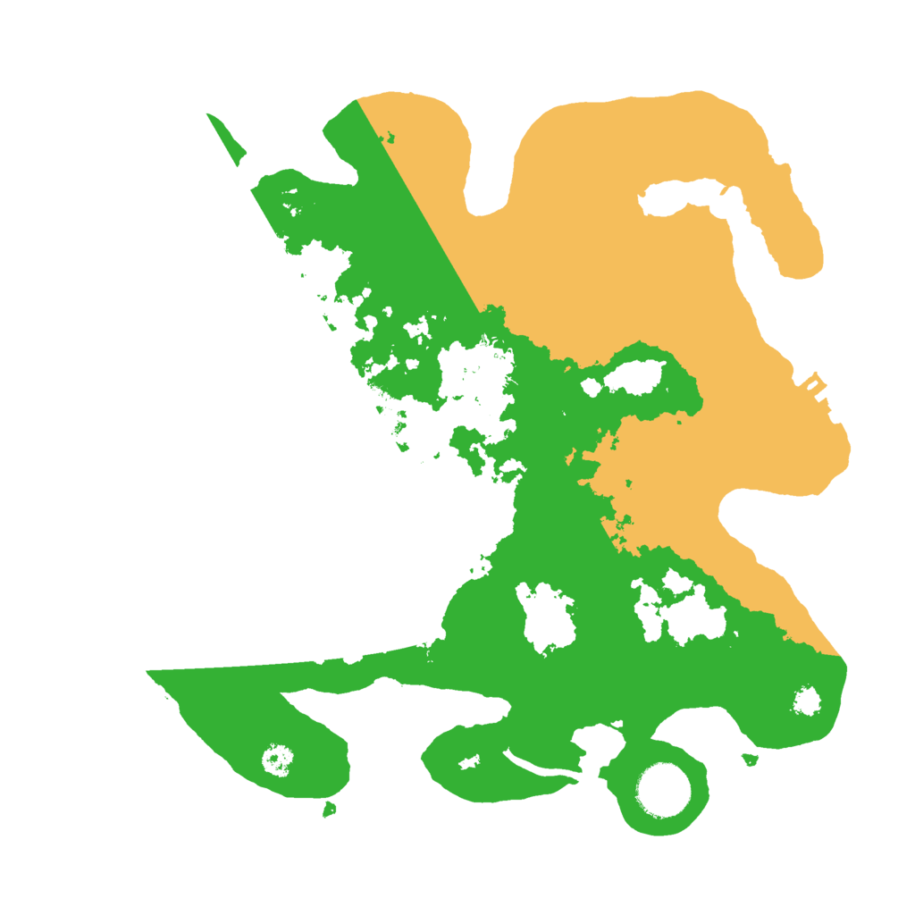 Biome Rust Map: Procedural Map, Size: 3000, Seed: 15449