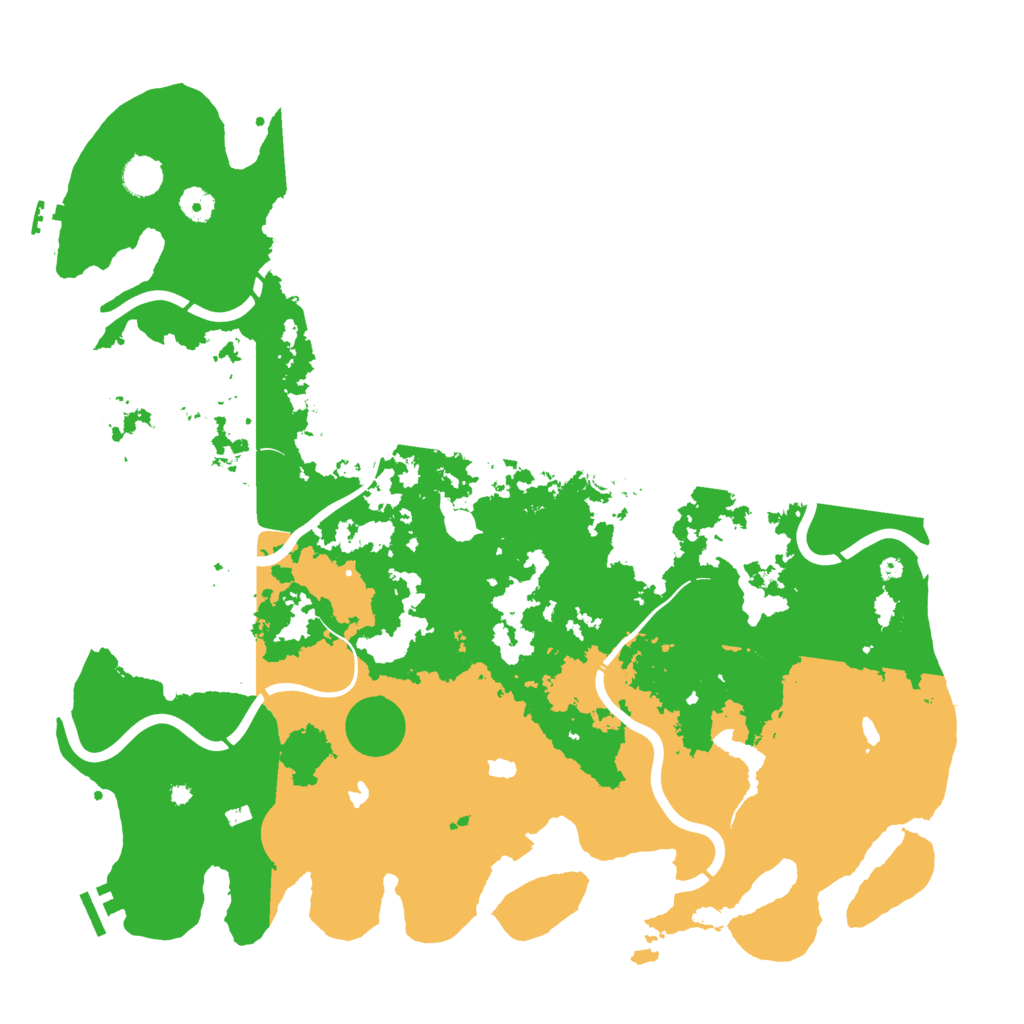 Biome Rust Map: Procedural Map, Size: 4500, Seed: 32023060