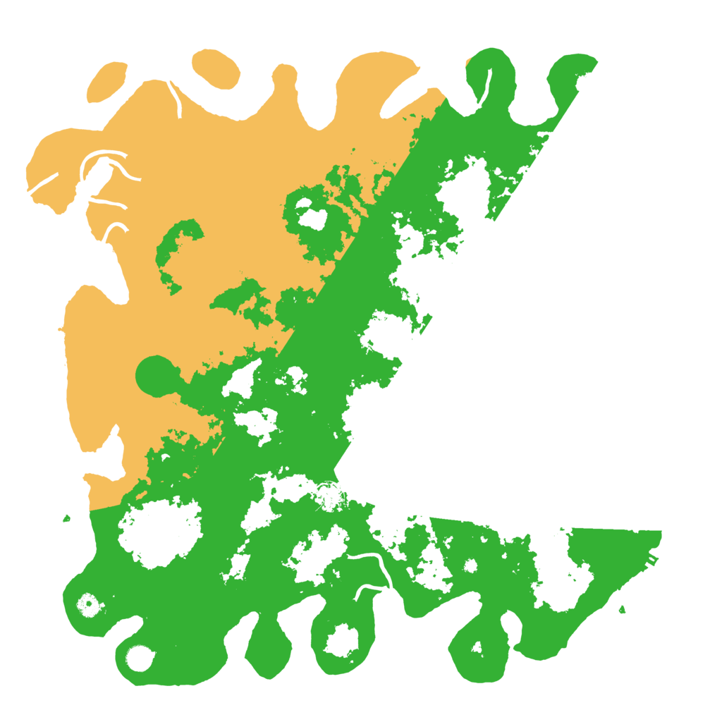 Biome Rust Map: Procedural Map, Size: 4800, Seed: 1236905280