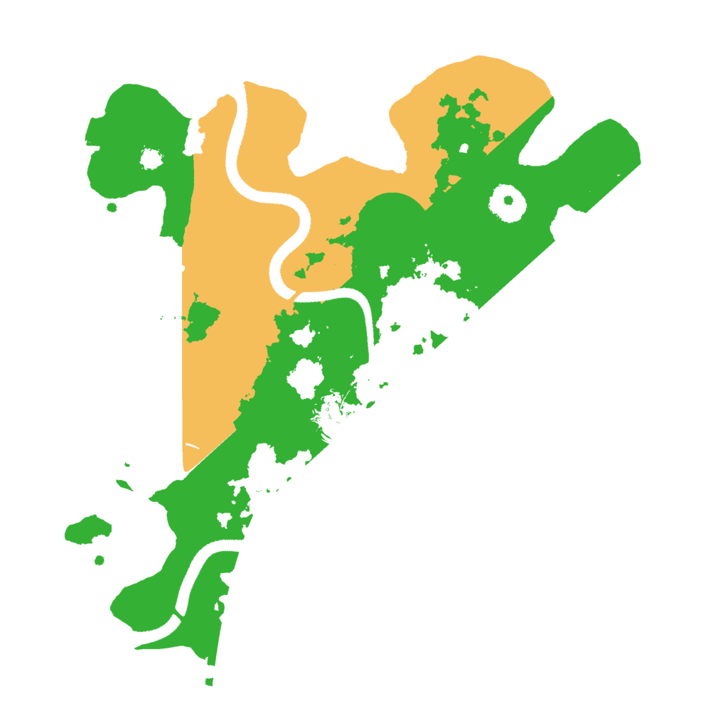 Biome Rust Map: Procedural Map, Size: 3000, Seed: 923386294