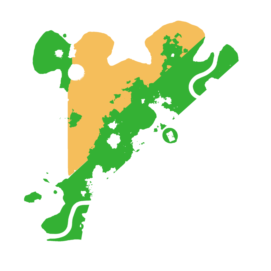 Biome Rust Map: Procedural Map, Size: 3000, Seed: 923386294