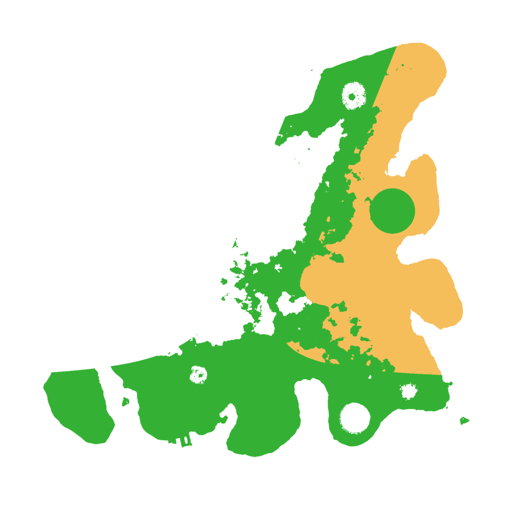 Biome Rust Map: Procedural Map, Size: 3000, Seed: 938038016