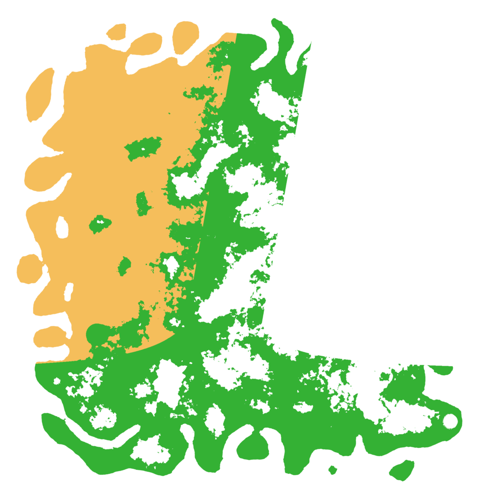 Biome Rust Map: Barren, Size: 6000, Seed: 8000