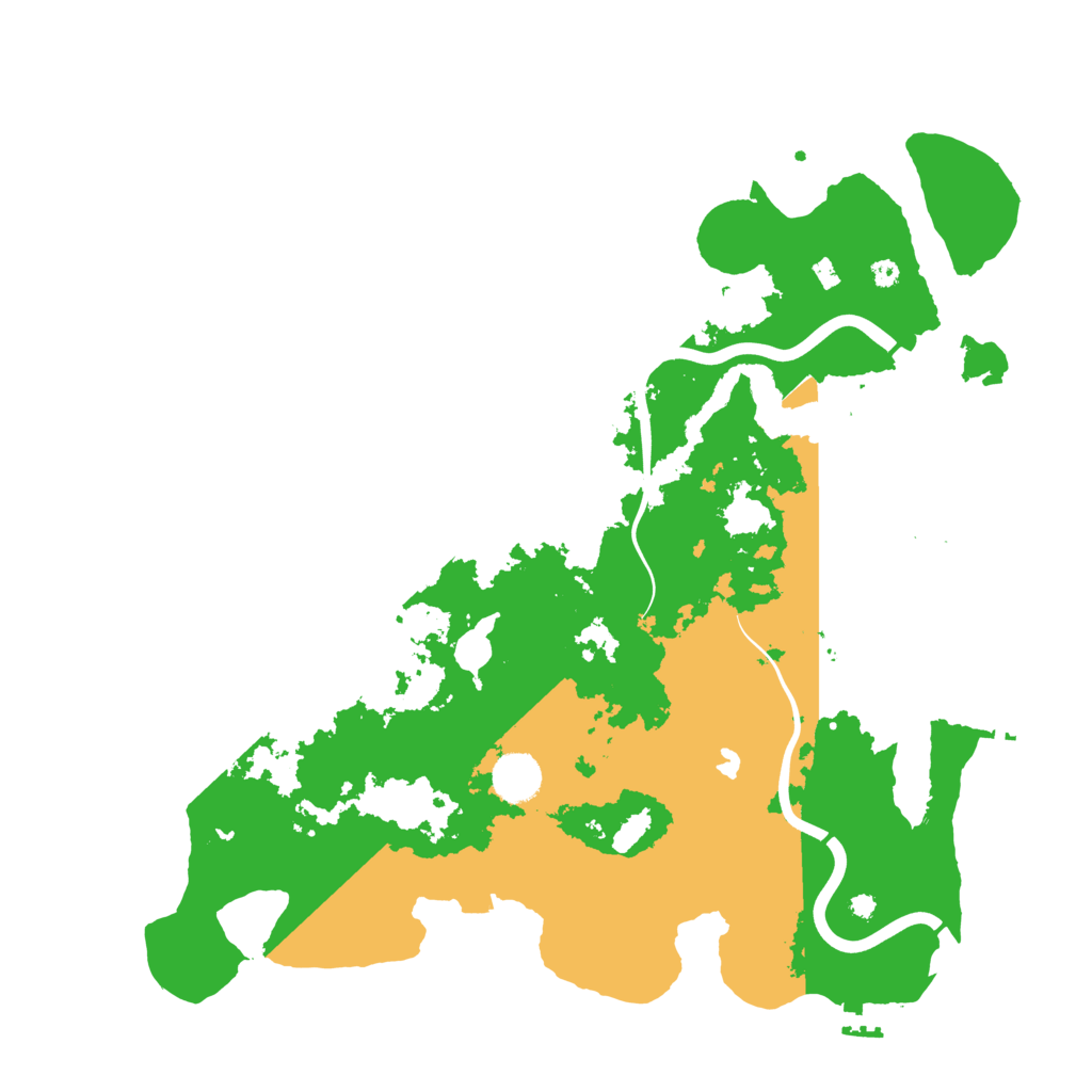 Biome Rust Map: Procedural Map, Size: 4000, Seed: 30012001