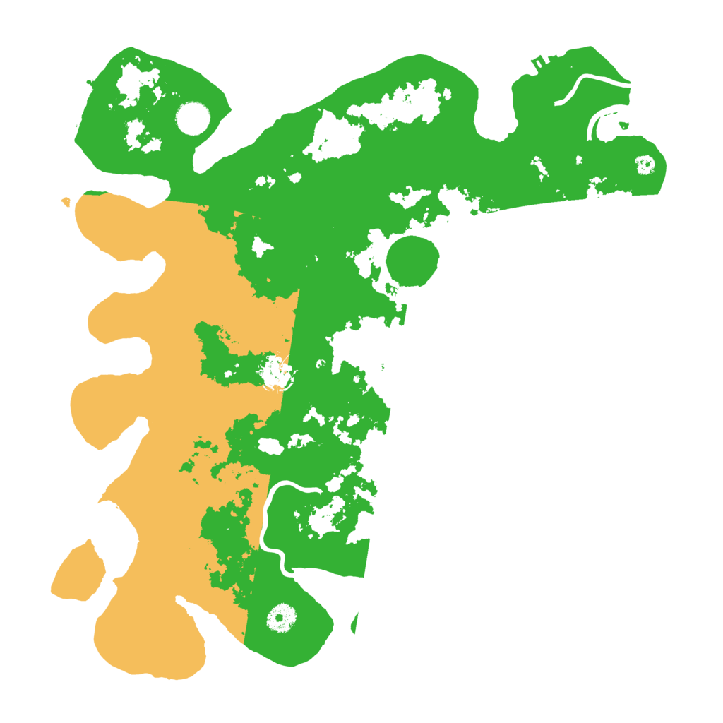 Biome Rust Map: Procedural Map, Size: 3800, Seed: 983670