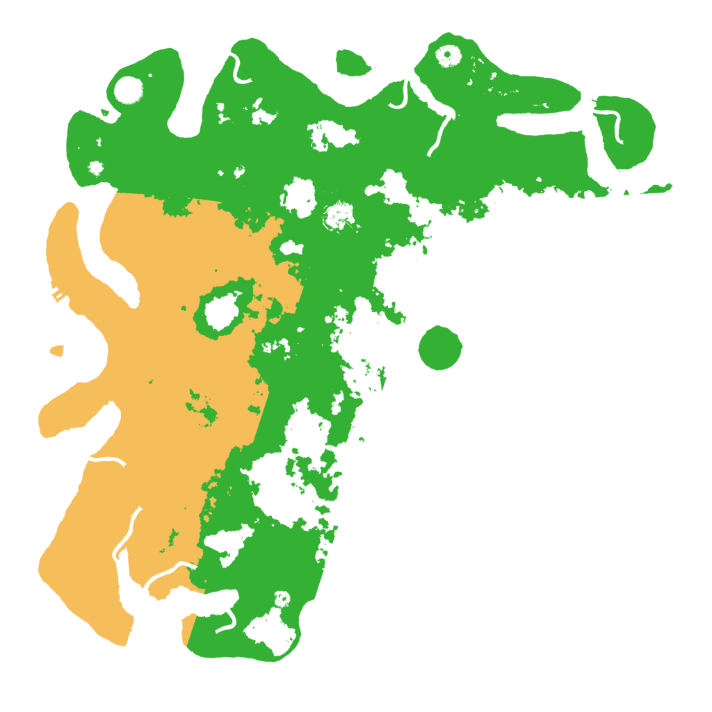 Biome Rust Map: Procedural Map, Size: 4500, Seed: 1307