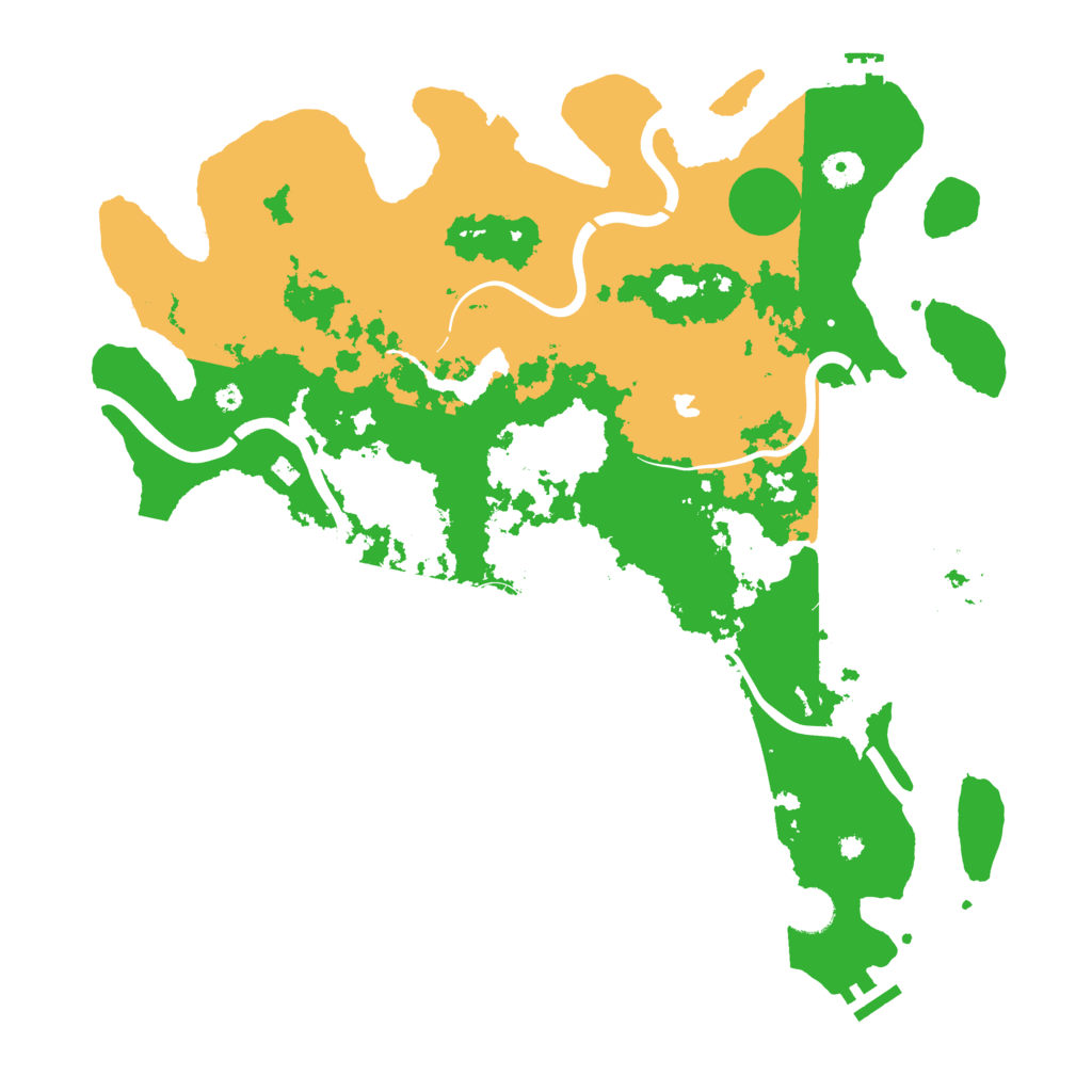 Biome Rust Map: Procedural Map, Size: 4250, Seed: 16790716