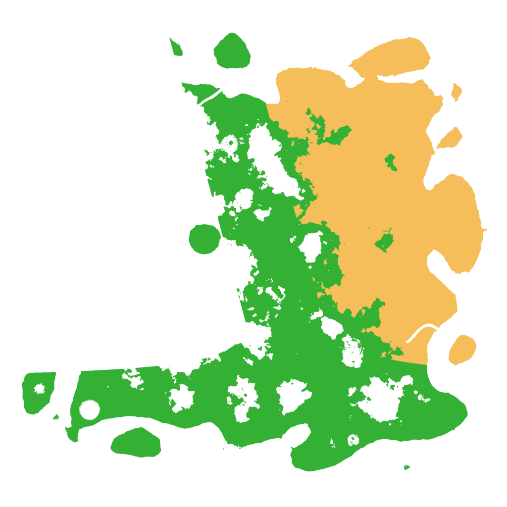 Biome Rust Map: Procedural Map, Size: 4500, Seed: 143571986