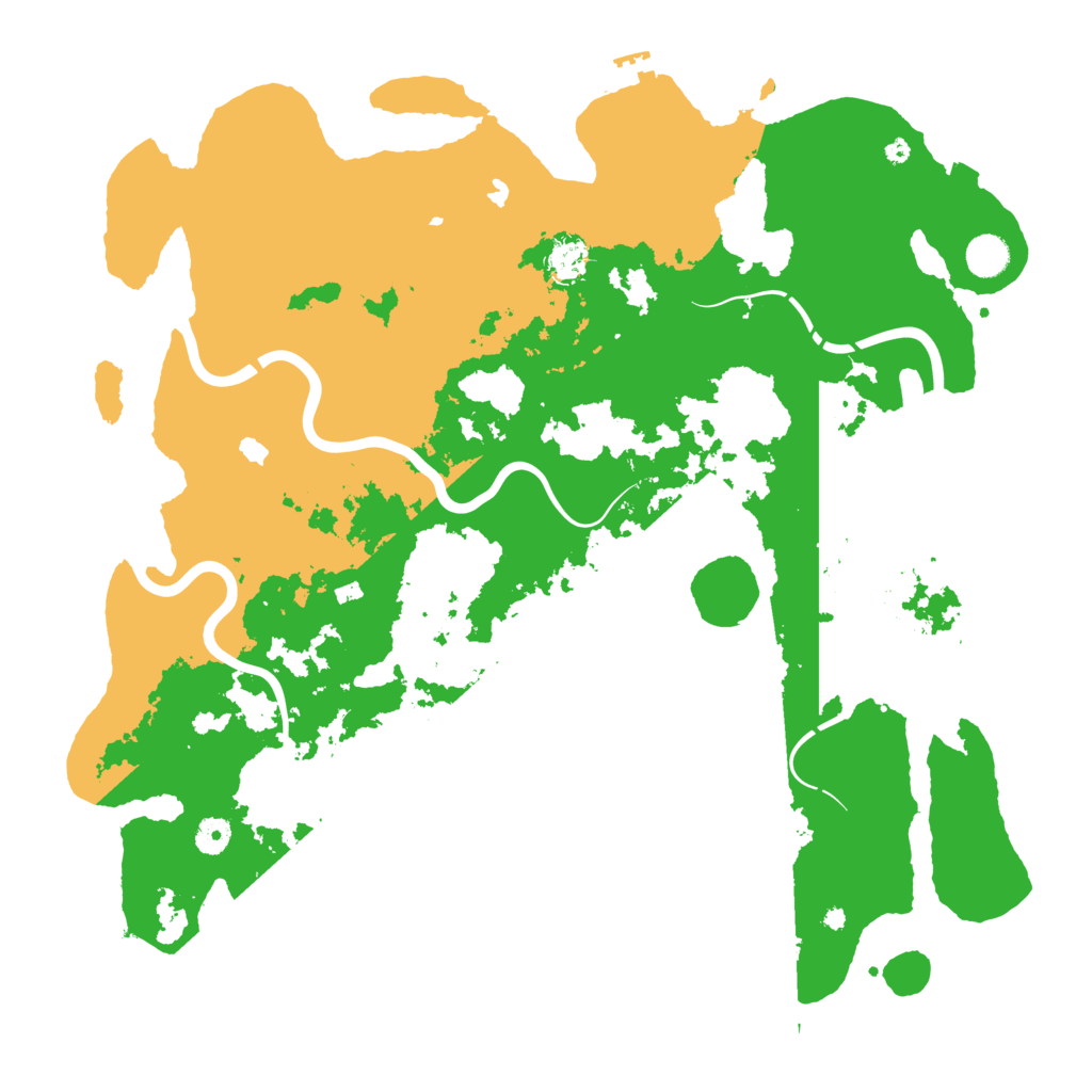Biome Rust Map: Procedural Map, Size: 4500, Seed: 1000512339