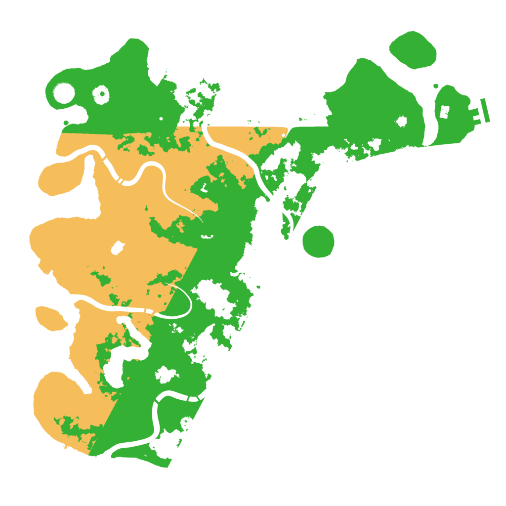 Biome Rust Map: Procedural Map, Size: 4250, Seed: 29015676