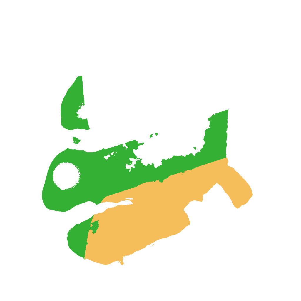 Biome Rust Map: Procedural Map, Size: 2000, Seed: 20230302