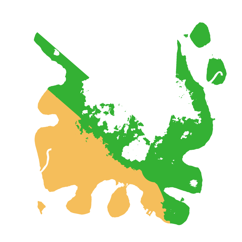 Biome Rust Map: Procedural Map, Size: 3000, Seed: 619709048