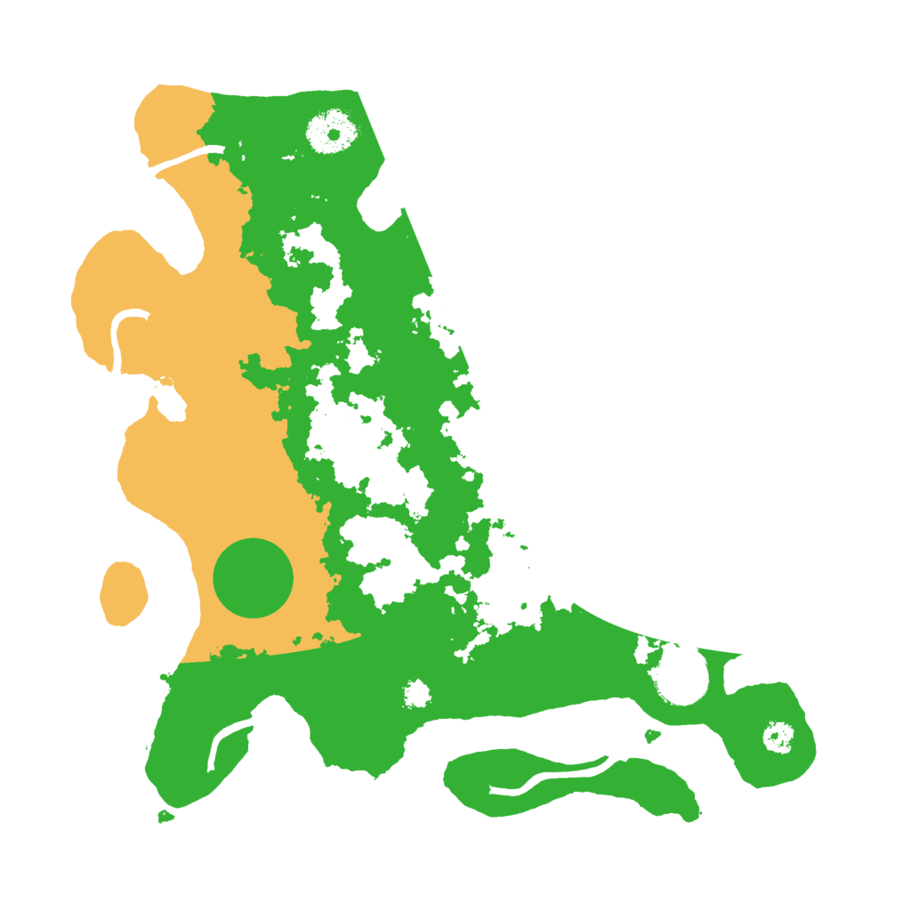 Biome Rust Map: Procedural Map, Size: 3000, Seed: 2135544426