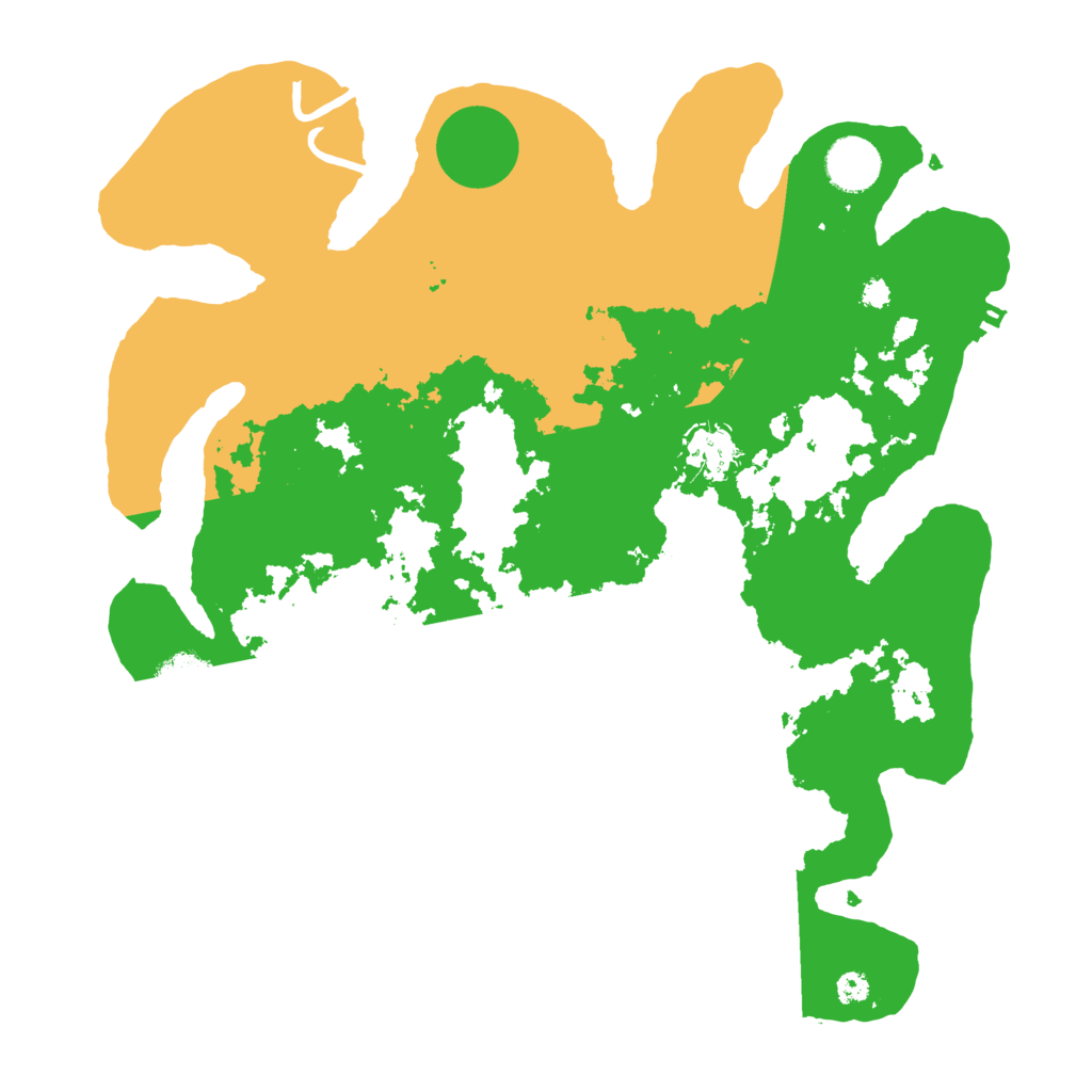 Biome Rust Map: Procedural Map, Size: 3500, Seed: 2125079946