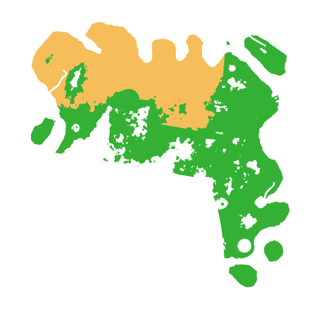 Biome Rust Map: Procedural Map, Size: 4000, Seed: 29400523