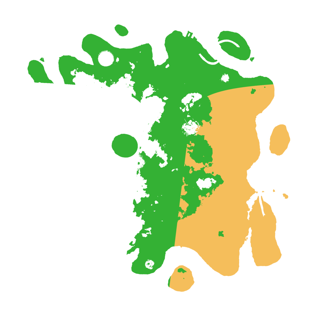 Biome Rust Map: Procedural Map, Size: 3500, Seed: 1735675596