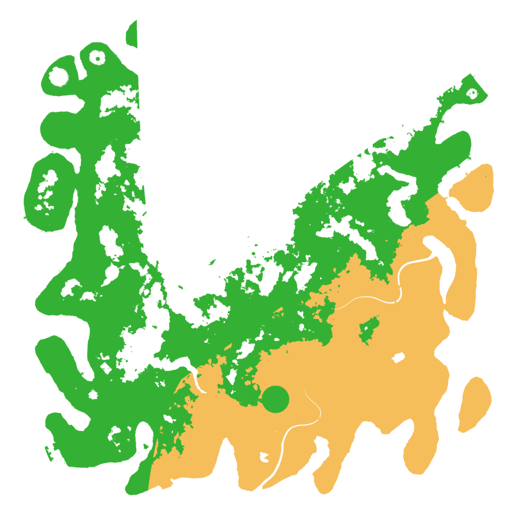 Biome Rust Map: Procedural Map, Size: 5000, Seed: 140052214