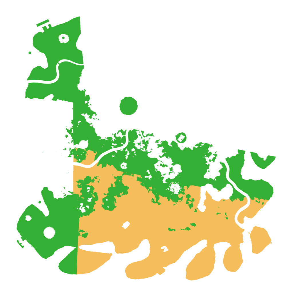 Biome Rust Map: Procedural Map, Size: 4500, Seed: 1940268499