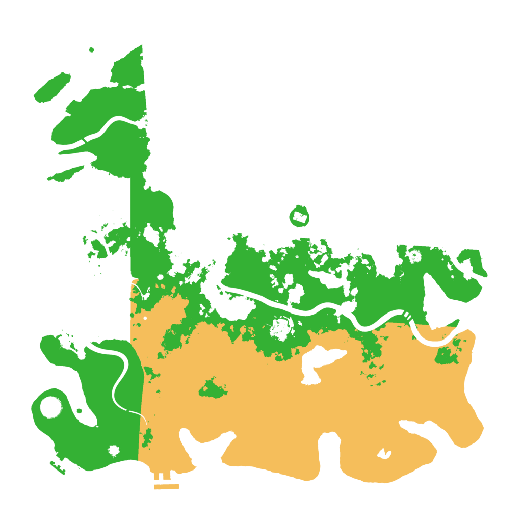 Biome Rust Map: Procedural Map, Size: 4250, Seed: 51353184