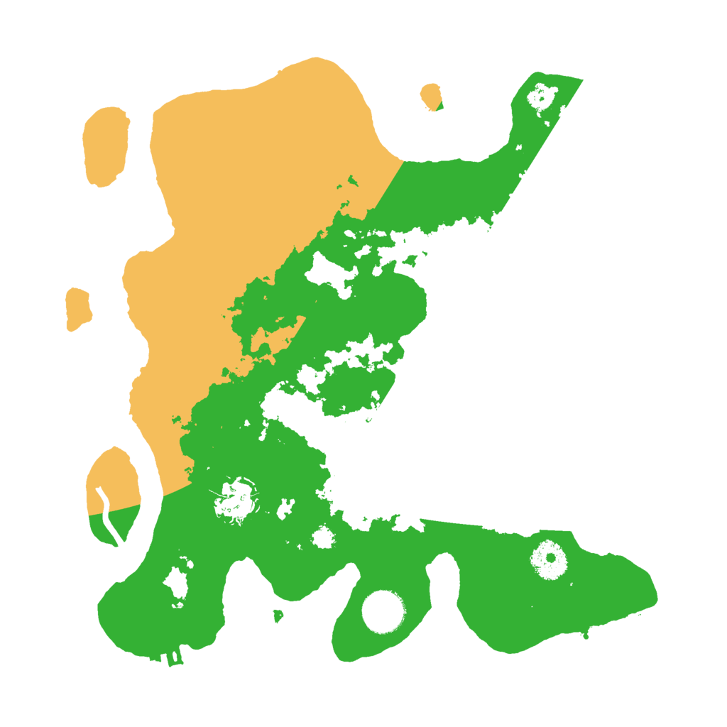 Biome Rust Map: Procedural Map, Size: 3000, Seed: 1415716914