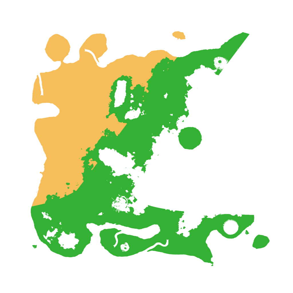 Biome Rust Map: Procedural Map, Size: 3500, Seed: 82641687