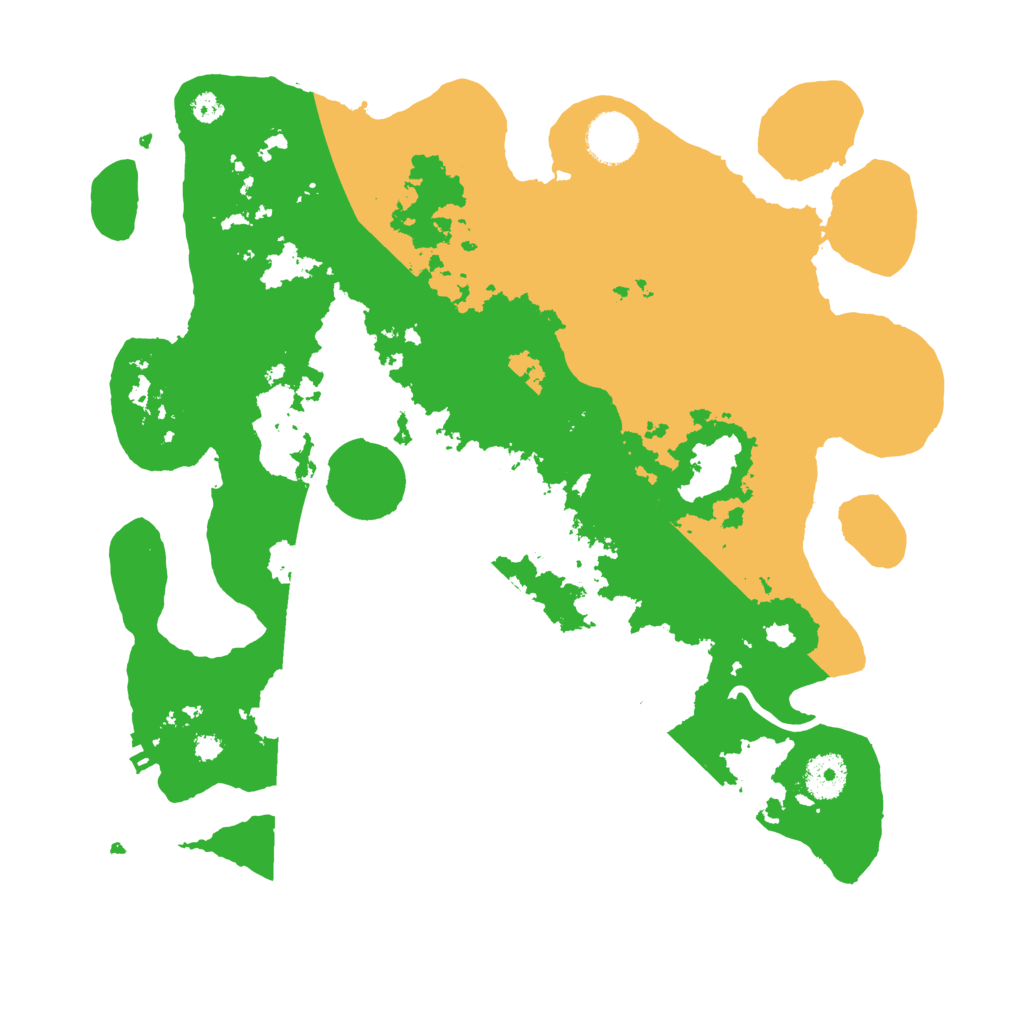 Biome Rust Map: Procedural Map, Size: 3500, Seed: 65324408